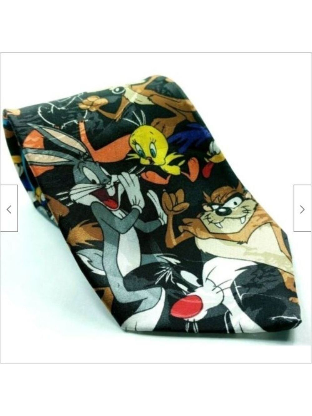 Looney Tunes Taz Bugs Bunny Tweety Necktie
